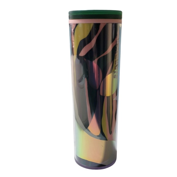 Starbucks 2024 Tumbler Siren Mermaid 16oz‎ Cup with Lid Green Pink - Picture 6 of 11